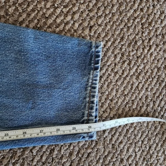Vintage Levi’s 550 Made In The USA Relax Fit Blue Wash Jeans Women’s Size 12 - Picture 7 of 7